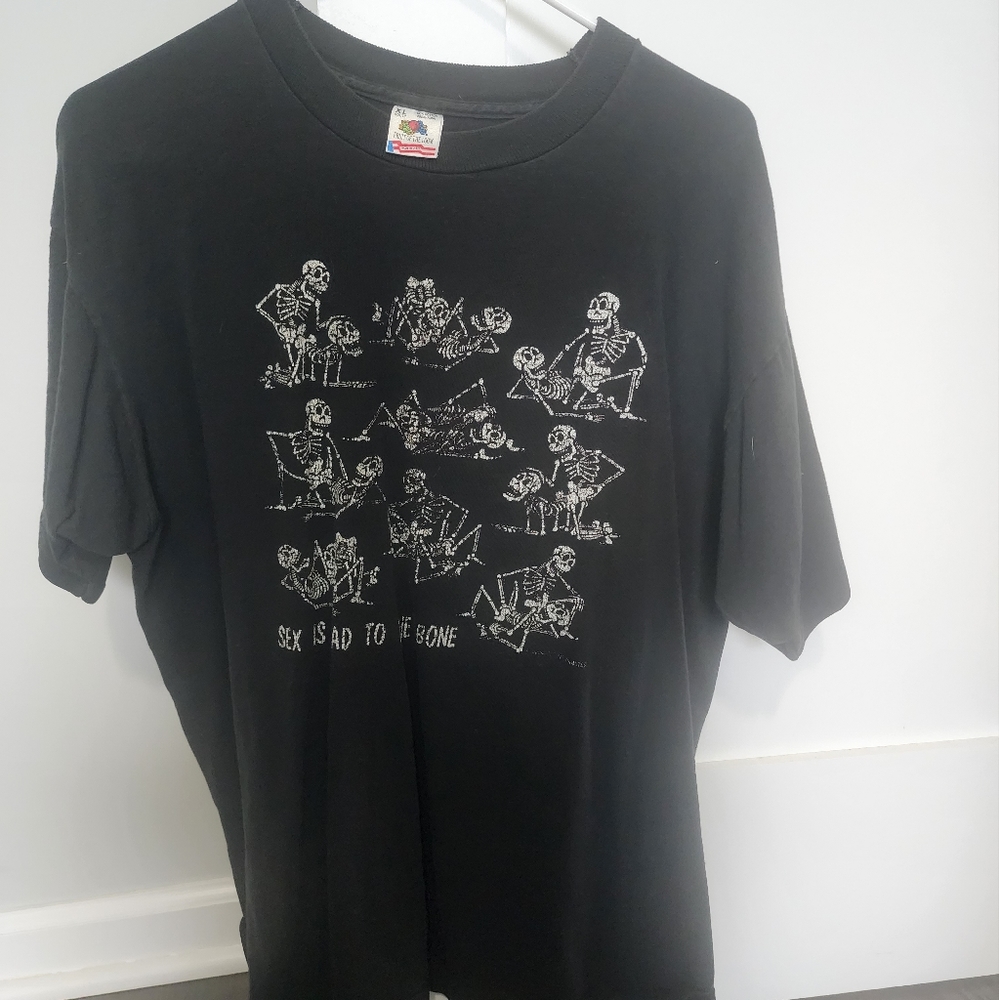 Sex is Bad to the Bone Vintage Tee XL